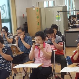문화예술지원사업(하모니카반) 이미지
